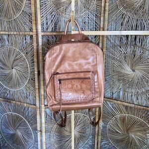 The Sak Loyola Leather Convertible Backpack